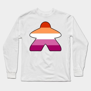 Lesbian Meeple Long Sleeve T-Shirt